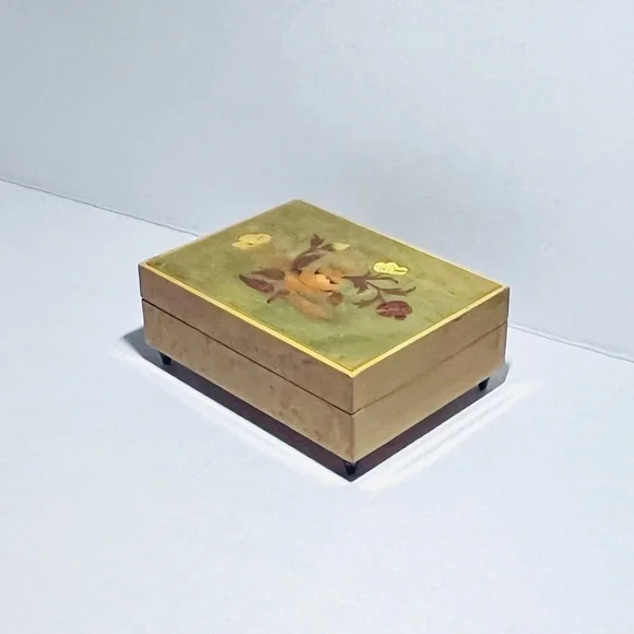 Vintage REUGE Floral Music Box